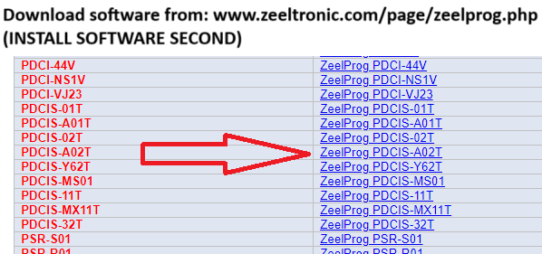 Zeeltronic CDI Programmable Ignition USB Computer Programmer - ZeelPrg PC-USB
